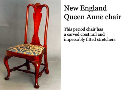 New England Queen Anne chair.