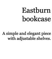 Description of Eastburn bookcase.